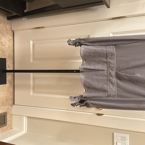 Alice Temperley for Target women’s Ruffled Victorian Gray Buttoned Blouse - Picture 14 of 17